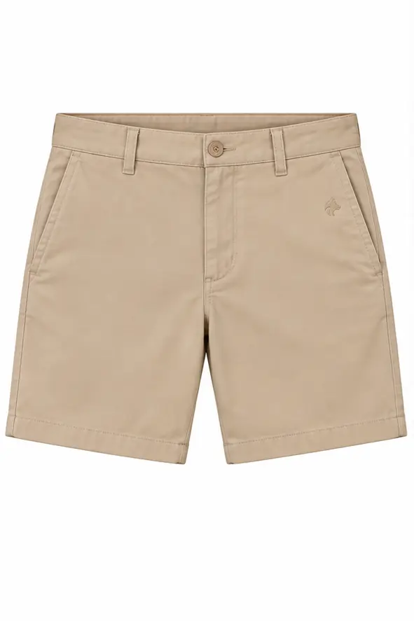 Bermuda chino Laurent Richard, areia, produto isolado